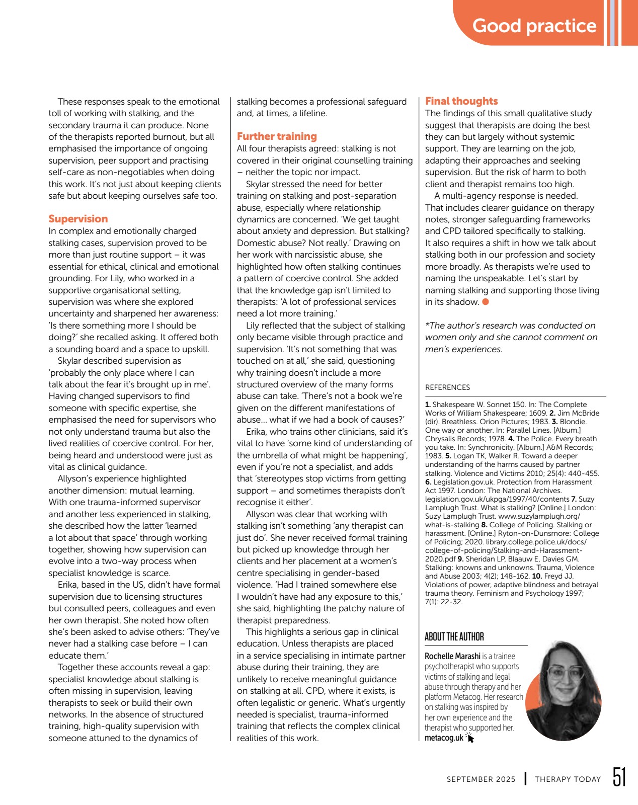 Surviving Stalking - Page 4